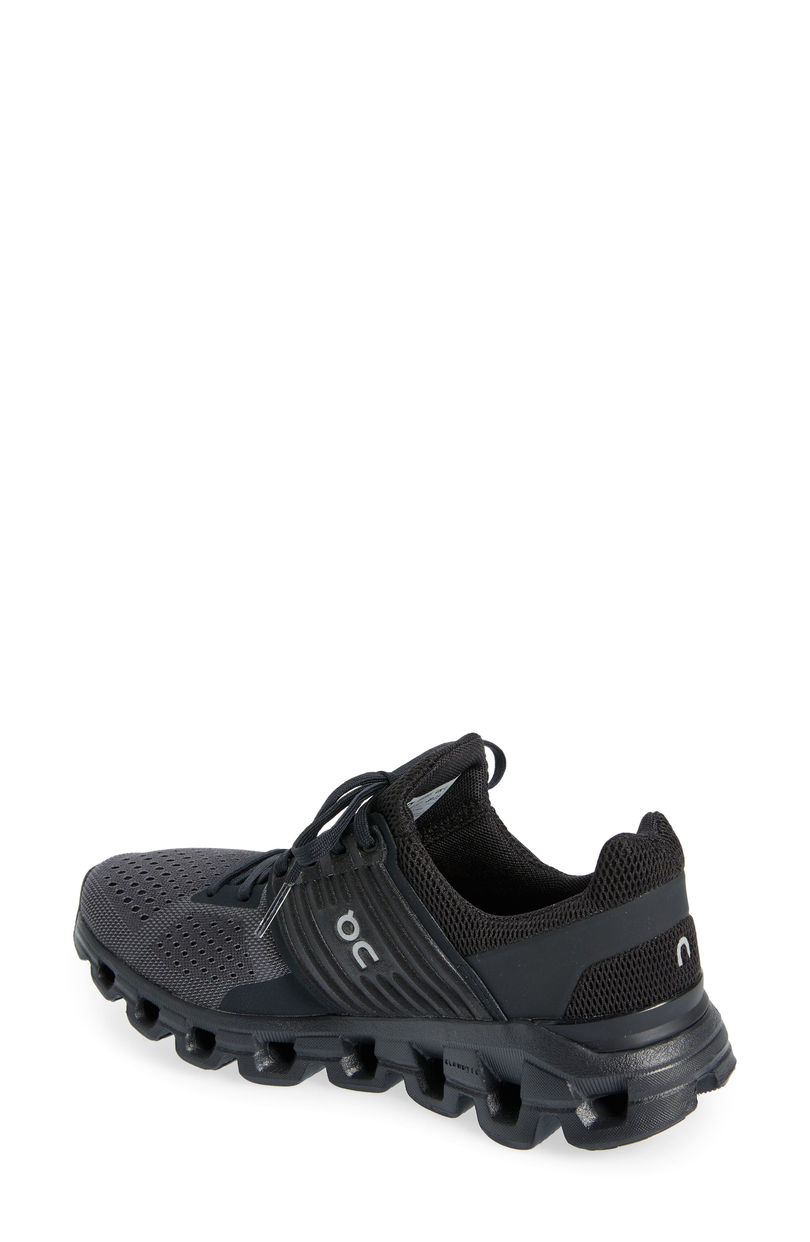 Cloudswift Running Shoe, Alternate, color, ALL BLACK