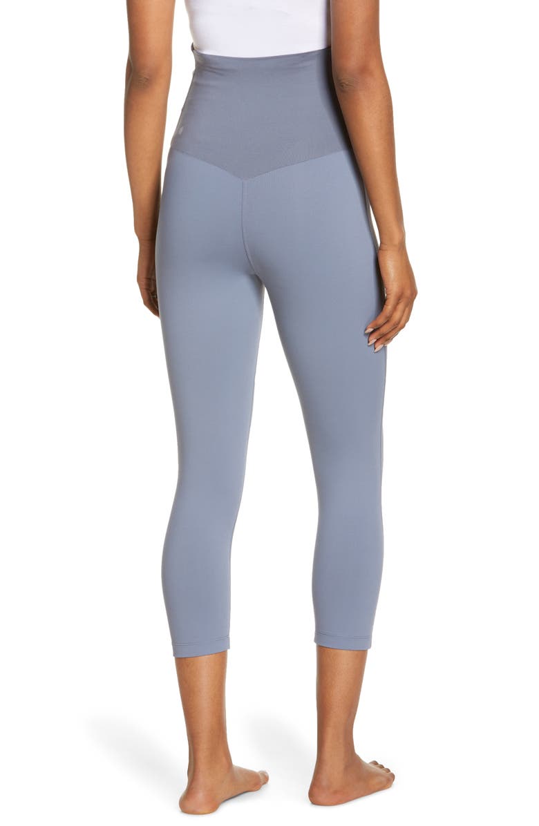 Zella Live In Crop Maternity Leggings, Alternate, color,