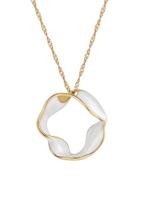 Rc Retro Chic Breeze Necklace In Gold