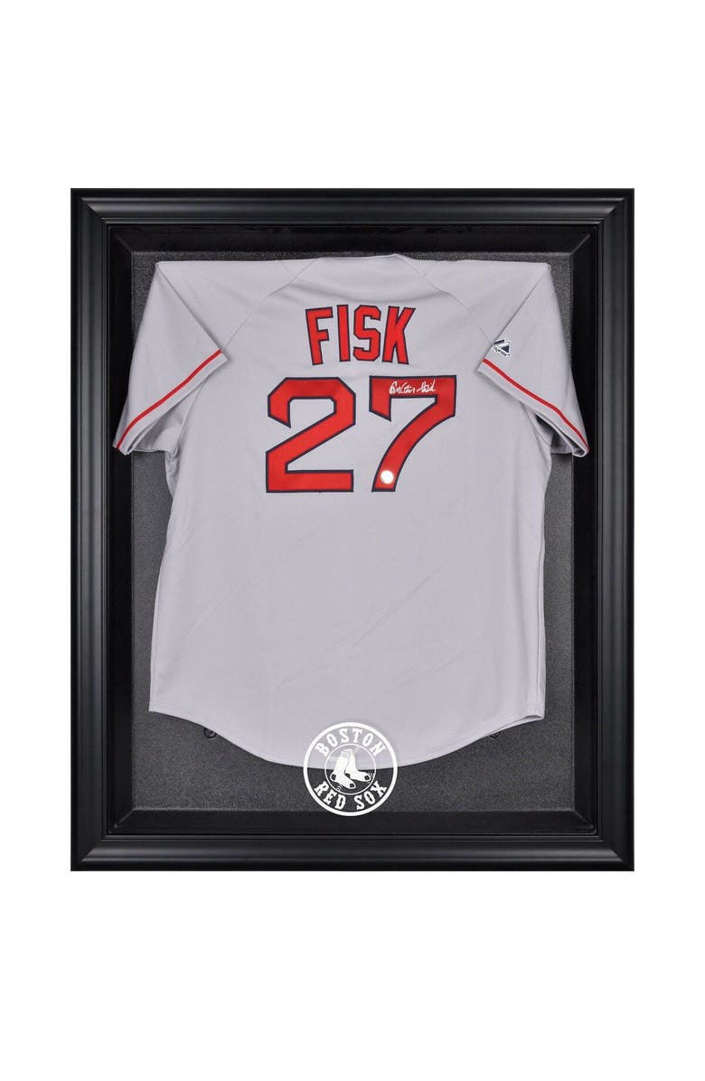 FANATICS AUTHENTIC Boston Red Sox Black Framed Logo Jersey Display Case, Main, color,