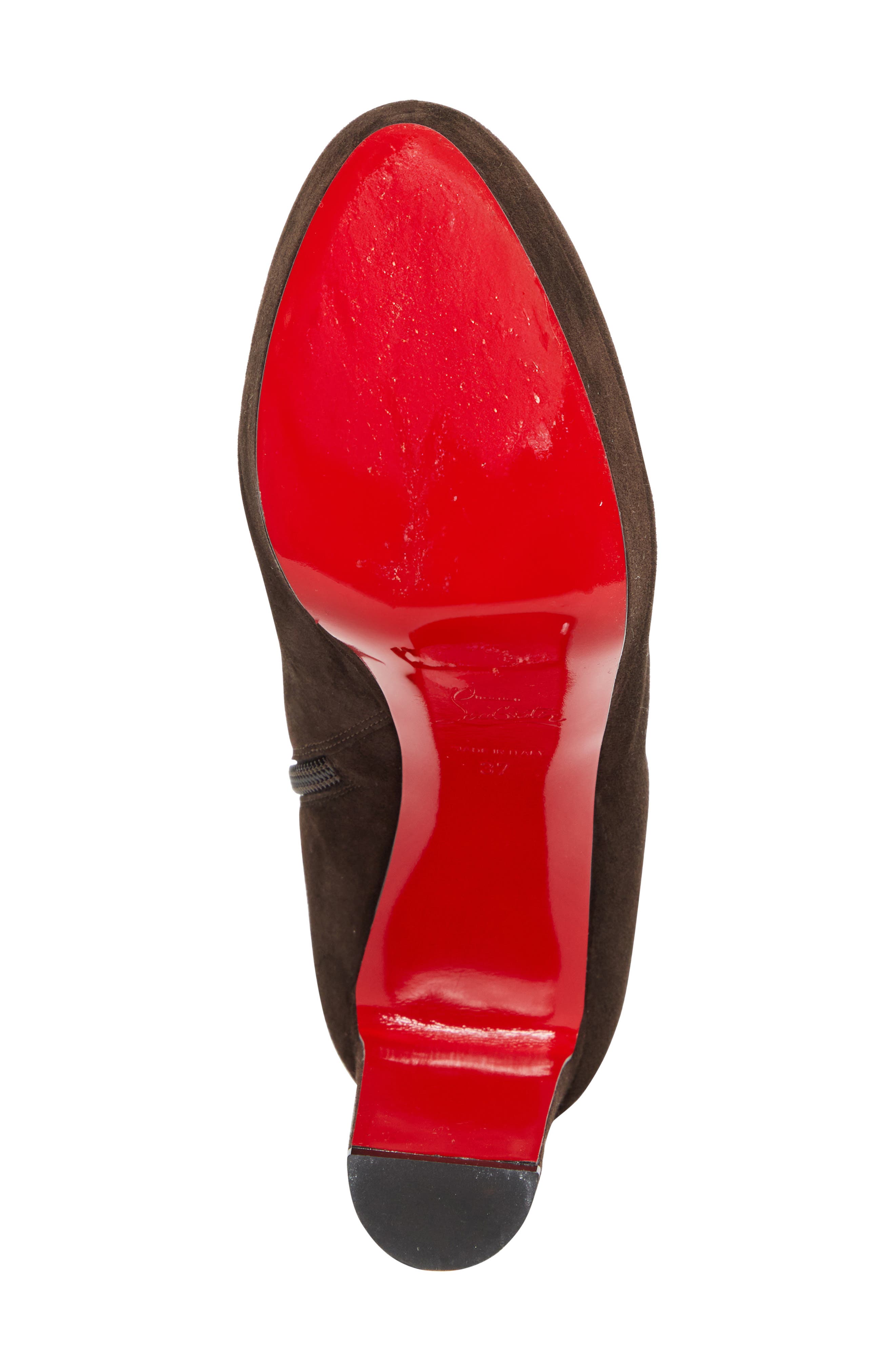 Christian Louboutin Loo Platform Bootie, Alternate, color, 7164  Cafe