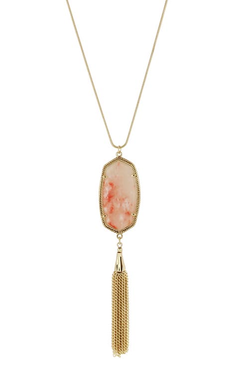 Evie Tassel Pendant Necklace