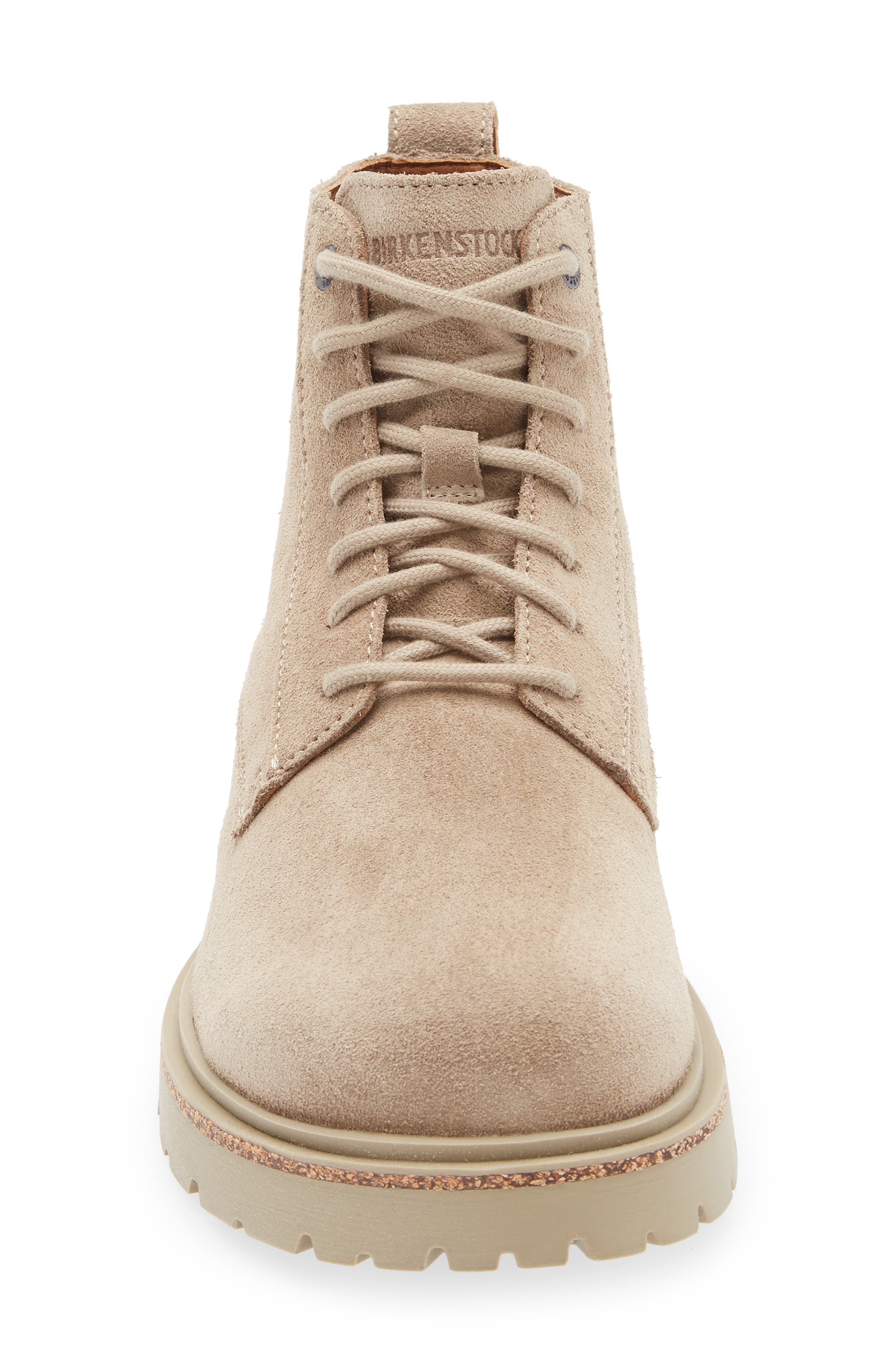 Birkenstock Highwood Mid Lace-Up Boot, Alternate, color, Taupe