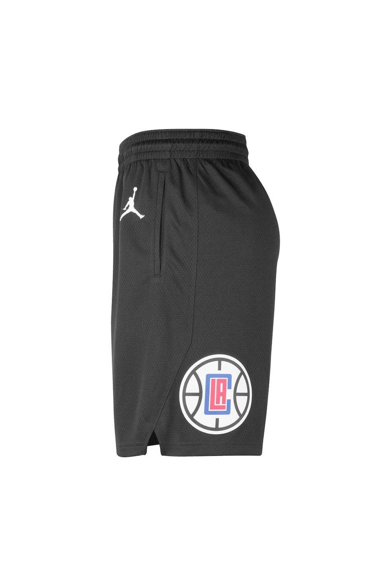 Men's Jordan Brand Black LA Clippers 2022/2023 Statement Edition Swingman Performance Shorts, Alternate, color, Black