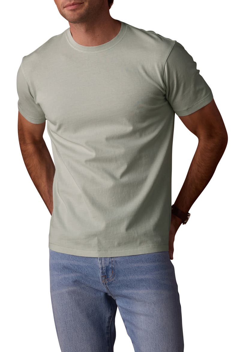 Normal Cotton Jersey T-Shirt, Main, color, SEA GLASS