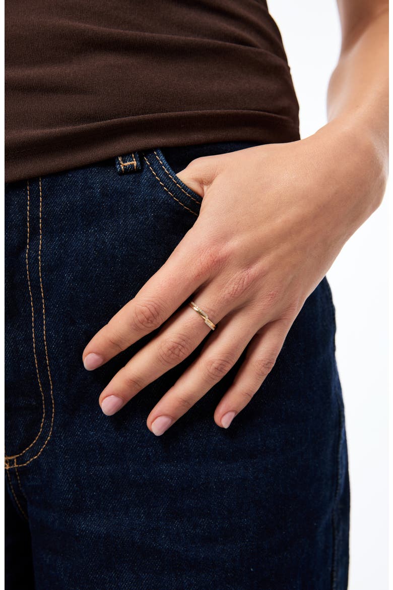Solid Yellow Gold - Diamond Elevate Ring, Alternate, color, Gold