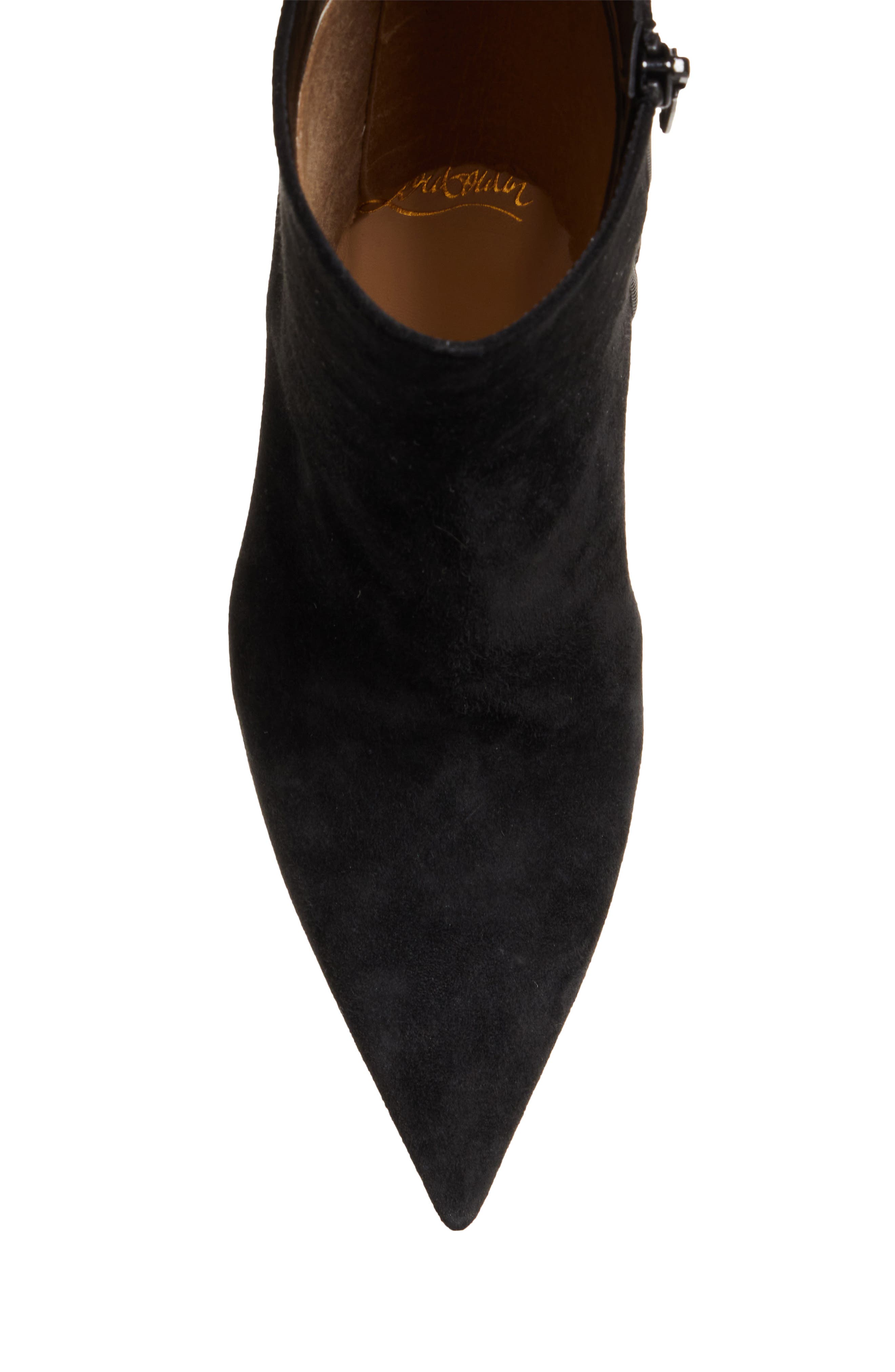 Condora Pointed Toe Bootie, Alternate, color, BLACK