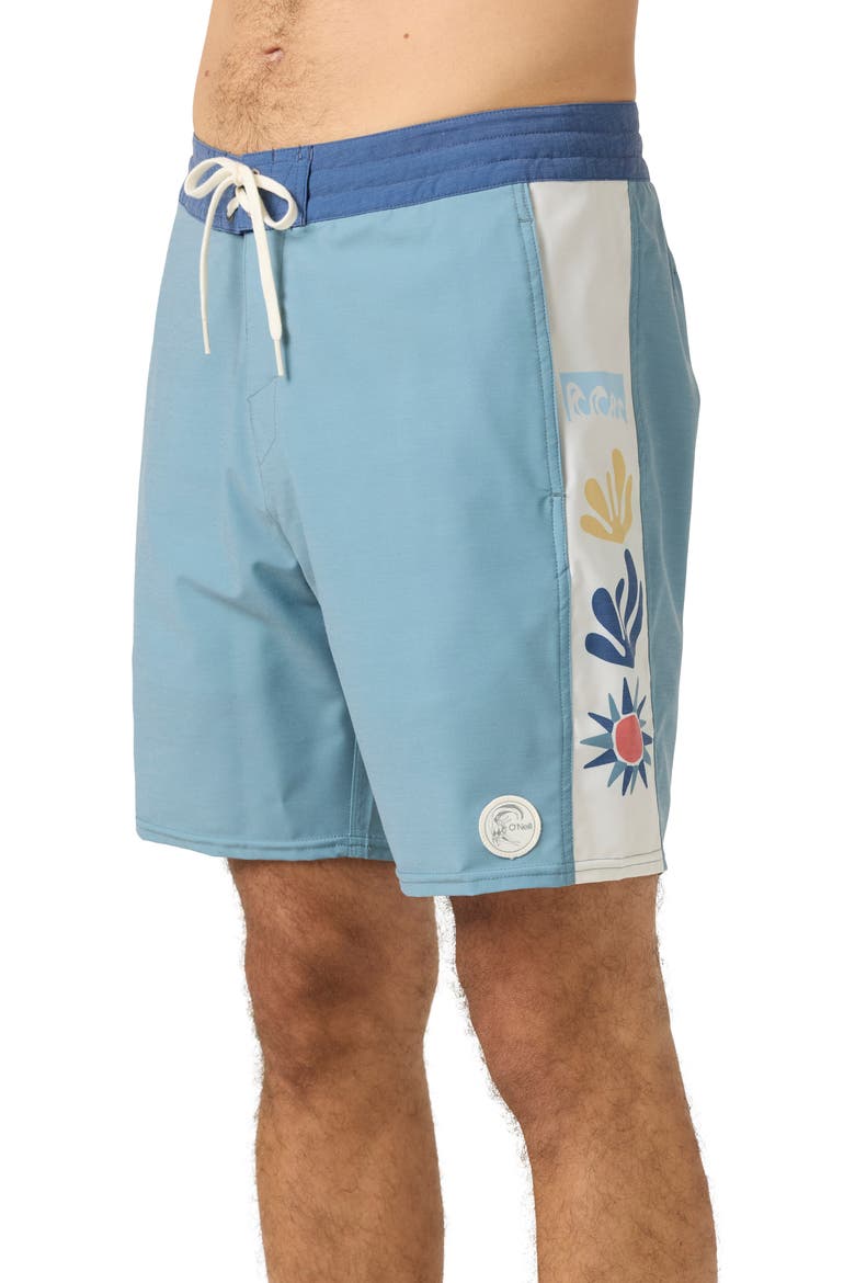 OG Side Panel Cruzer Board Shorts, Alternate, color, STORMY SEA