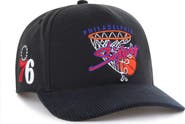 '47 Men's '47  Black Philadelphia 76ers Nothing But Net Hitch Adjustable Hat