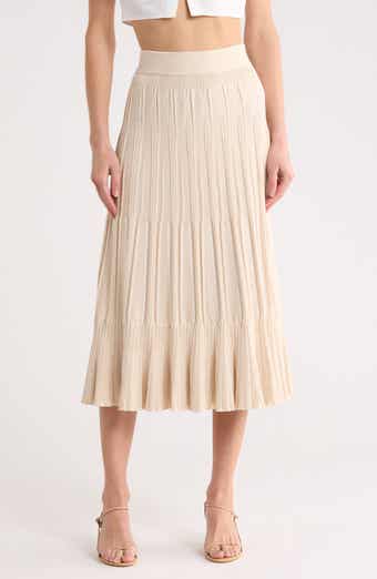Simkhai Emerie Rib Knit Midi Skirt