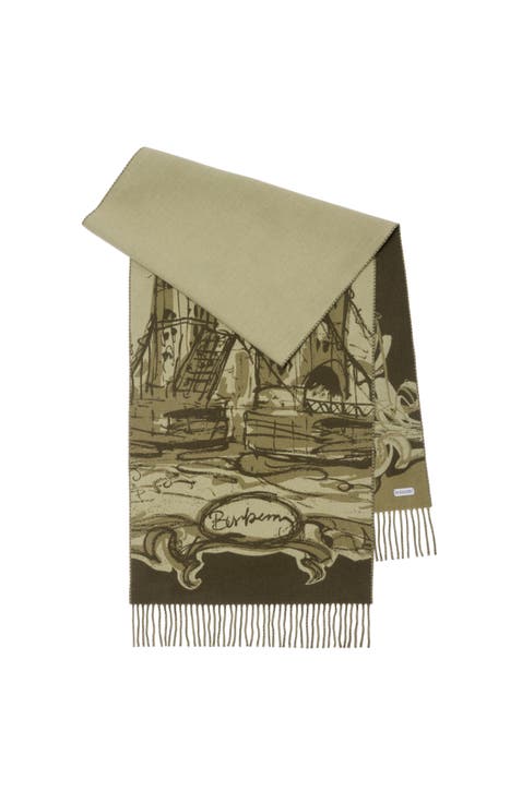 Tower Bridge Cashmere Scarf