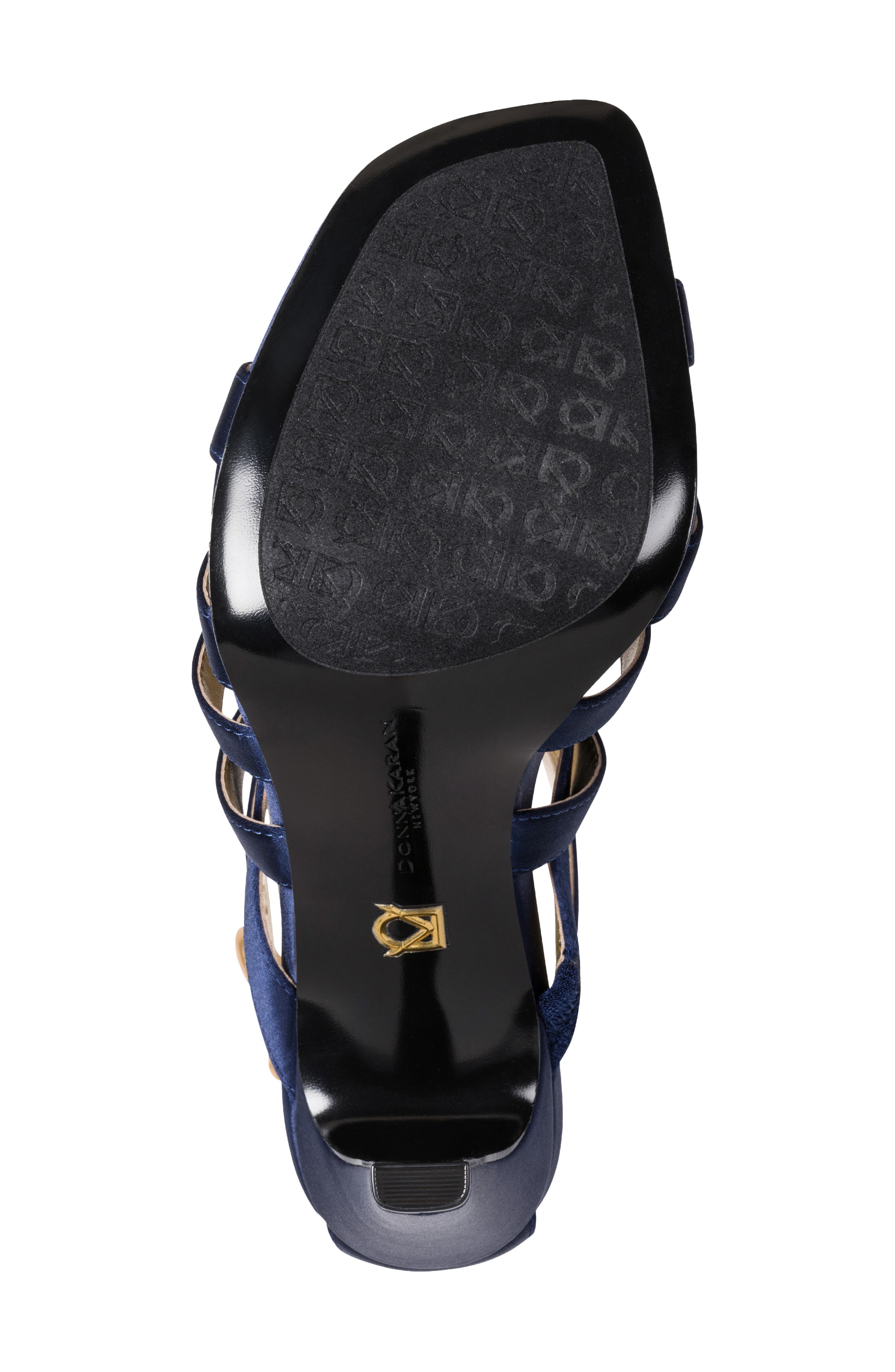 DKNY Briarrose Ankle Strap Sandal, Alternate, color, Nightfall Blue