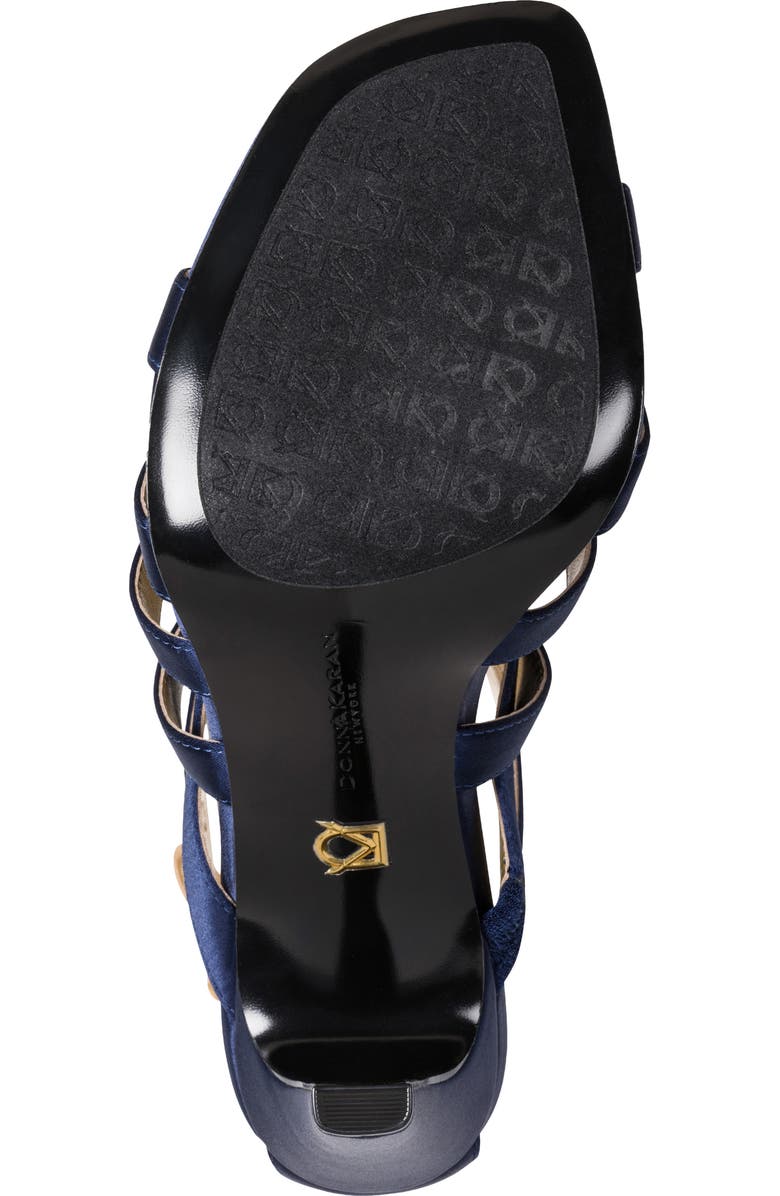 DKNY Briarrose Ankle Strap Sandal, Alternate, color, Nightfall Blue