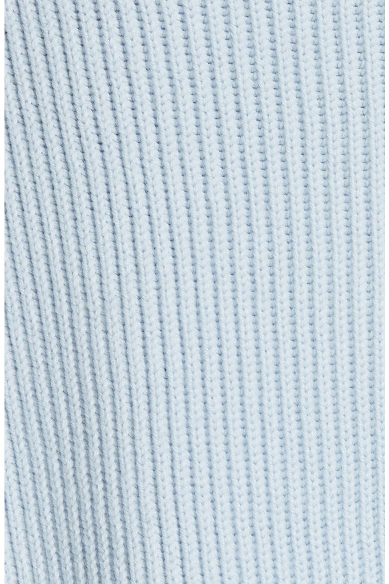 Stud Detail Turtleneck Sweater, Alternate, color, OXFORD BLUE