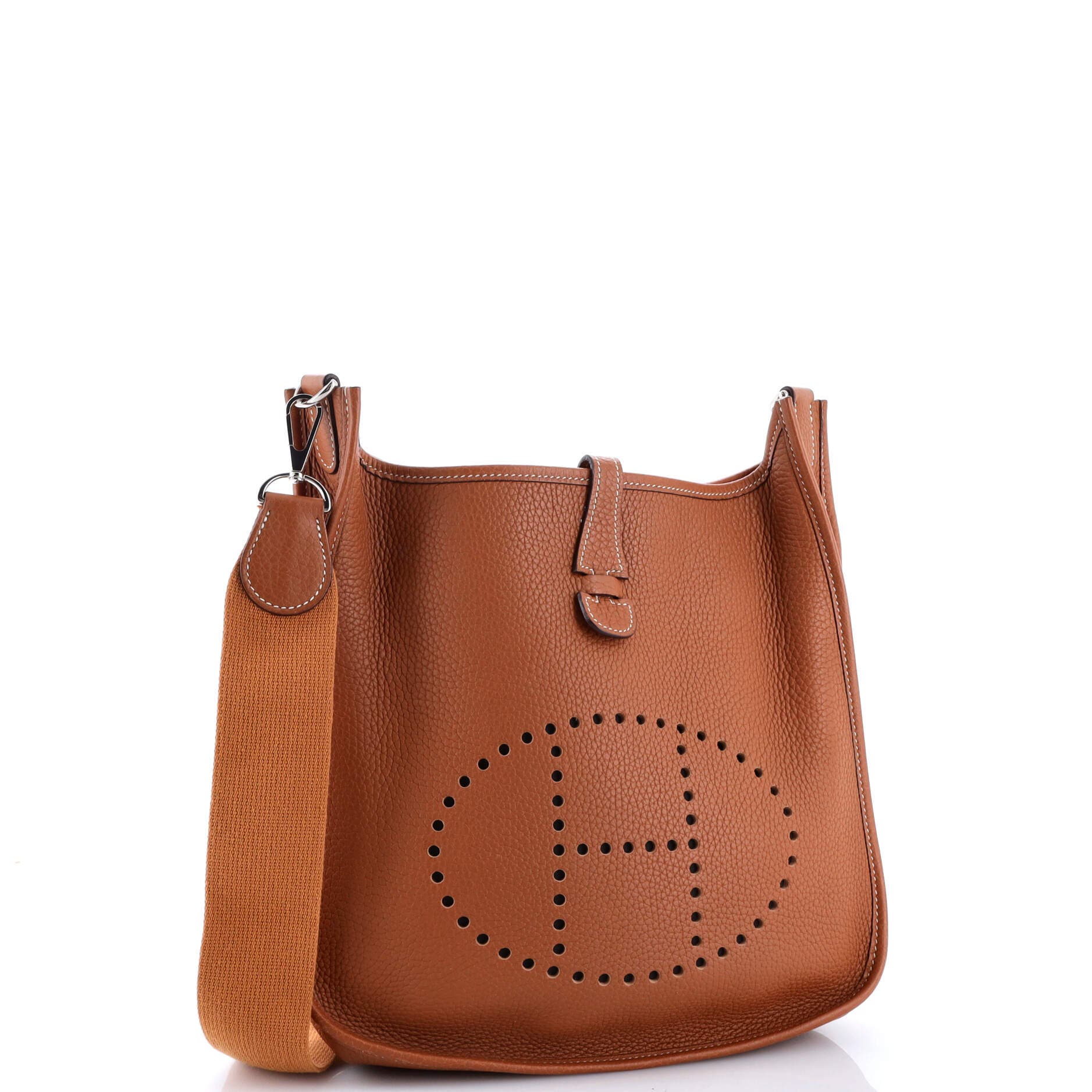 Pre-Owned Hermes Evelyne Bag Gen II Clemence PM, Alternate, color, 