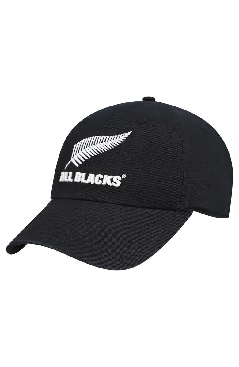 '47 Men's '47 Black All Blacks Generic Mass Clean Up Adjustable Hat, Main, color, Black