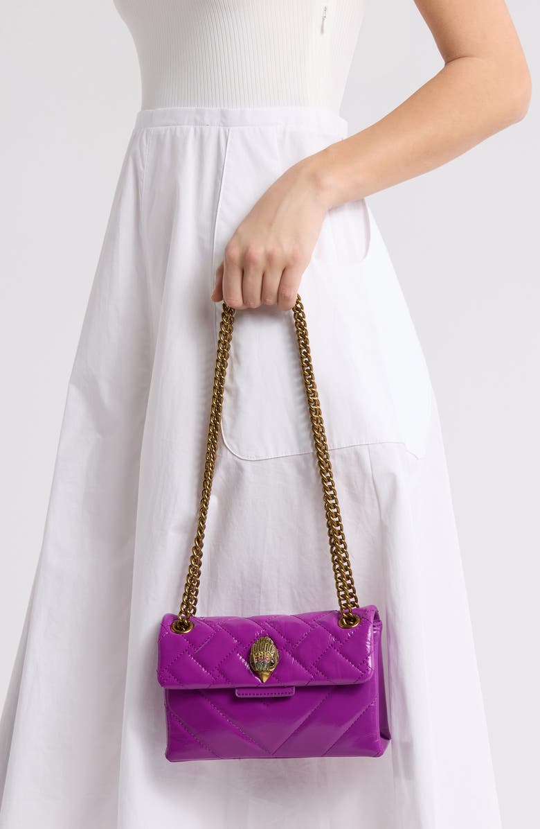 Kurt Geiger London Mini Kensington Quilted Leather Crossbody Bag, Alternate, color,