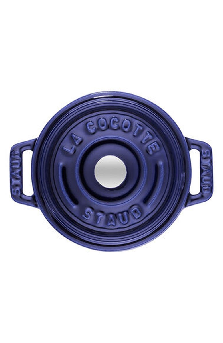 Staub 2.75-Quart Enameled Cast Iron Dutch Oven, Alternate, color, Dark Blue