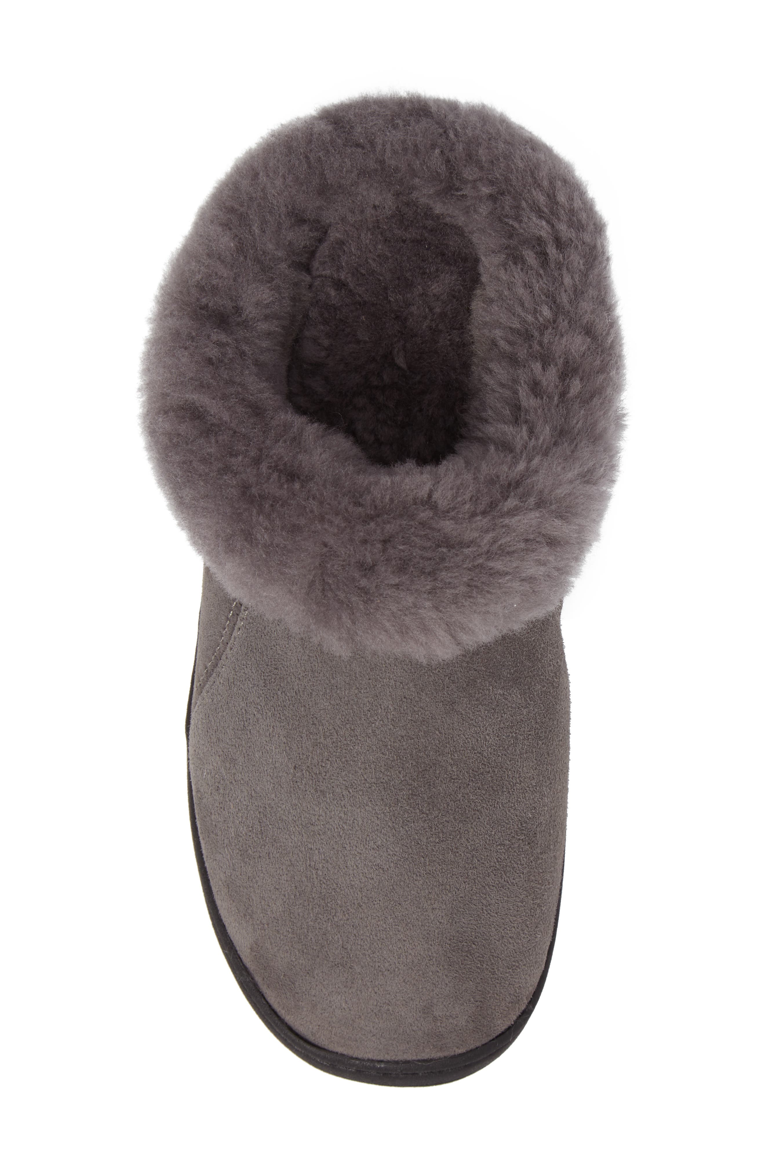 Acorn Genuine Shearling Mule Slipper, Alternate, color, 