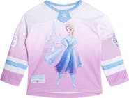 Disney Frozen Queen Elsa Athletic Hockey Jersey
