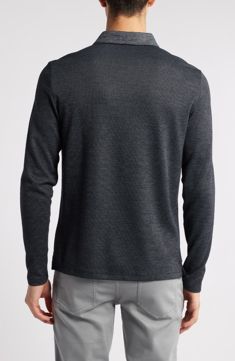 Robert Barakett Gosford Long Sleeve Cotton Blend Polo, Alternate, color, 