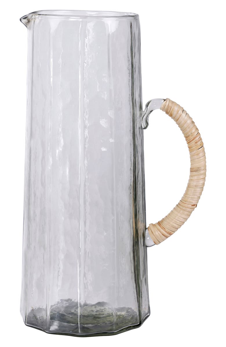 Casa Amarosa Glass Pitcher, Main, color, Transparent