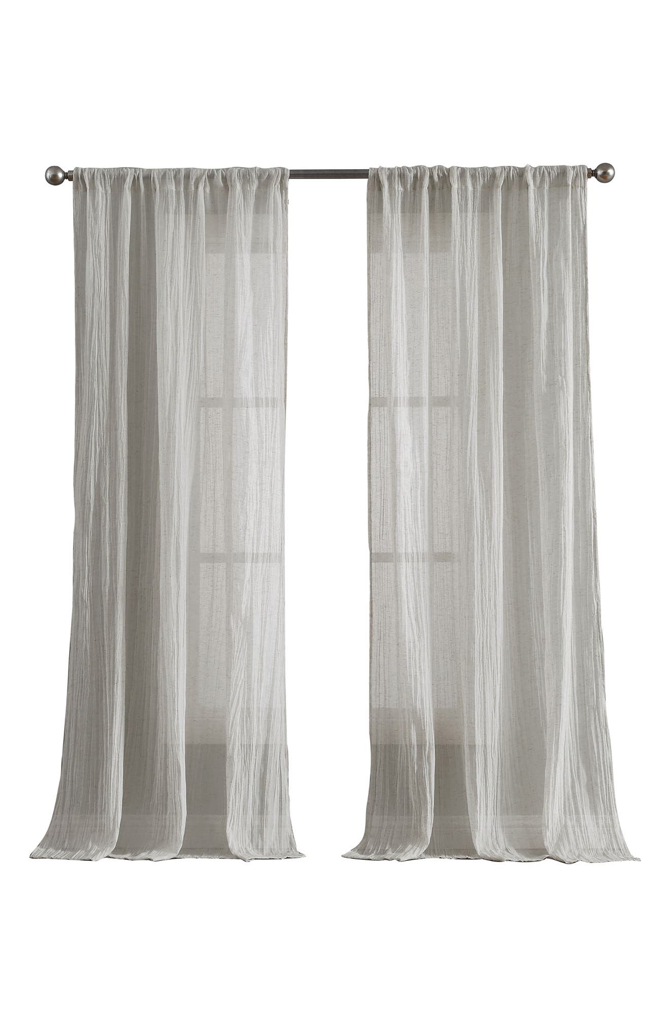 French Connection Charter Crushed Set of 2 Curtain Panels