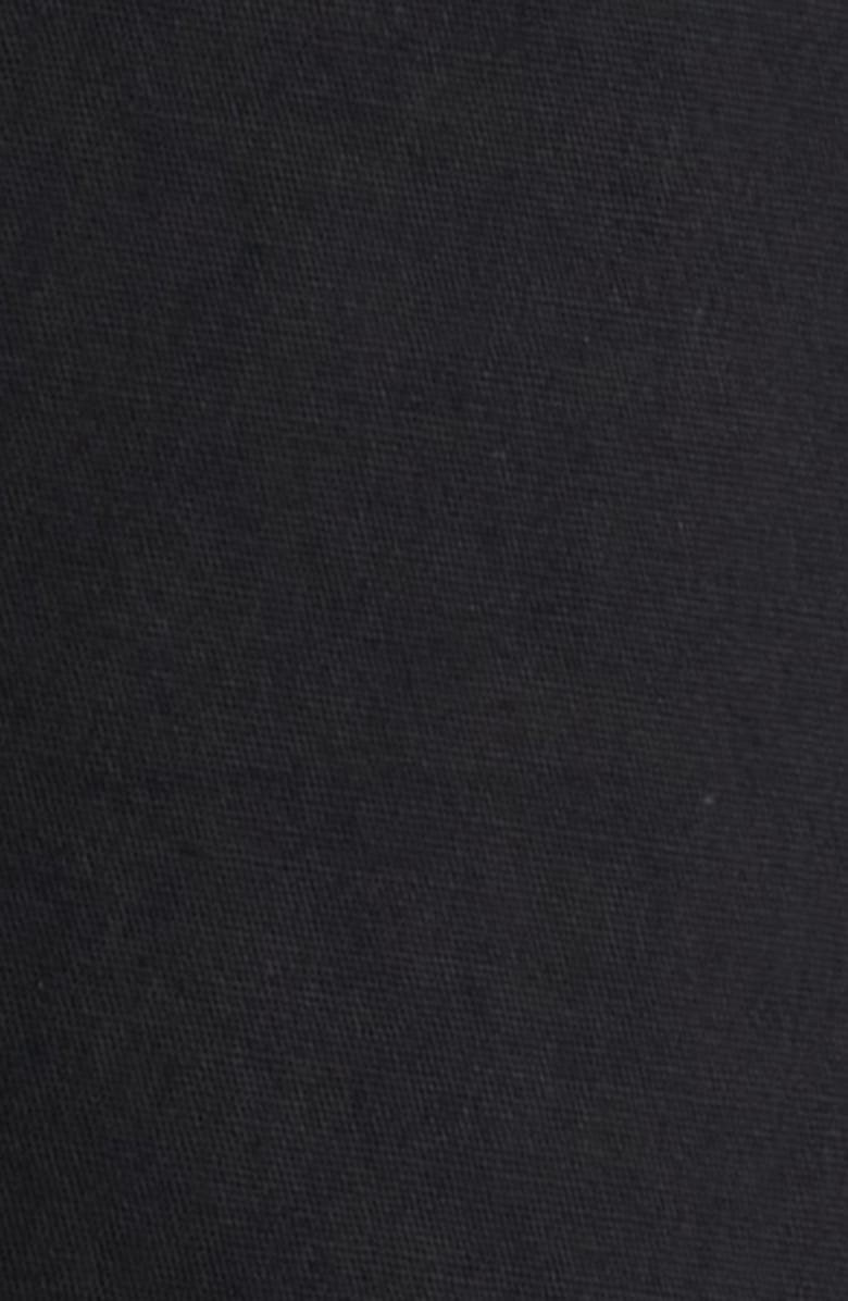 Anne Klein Crisscross Halter Midi Dress, Alternate, color, Anne Black