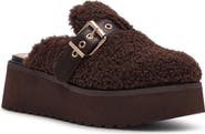 DV by Dolce Vita Cozy Faux Shearling Platform Clog