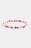 Mint & Lily Stacking Birthstone Beaded Bracelet