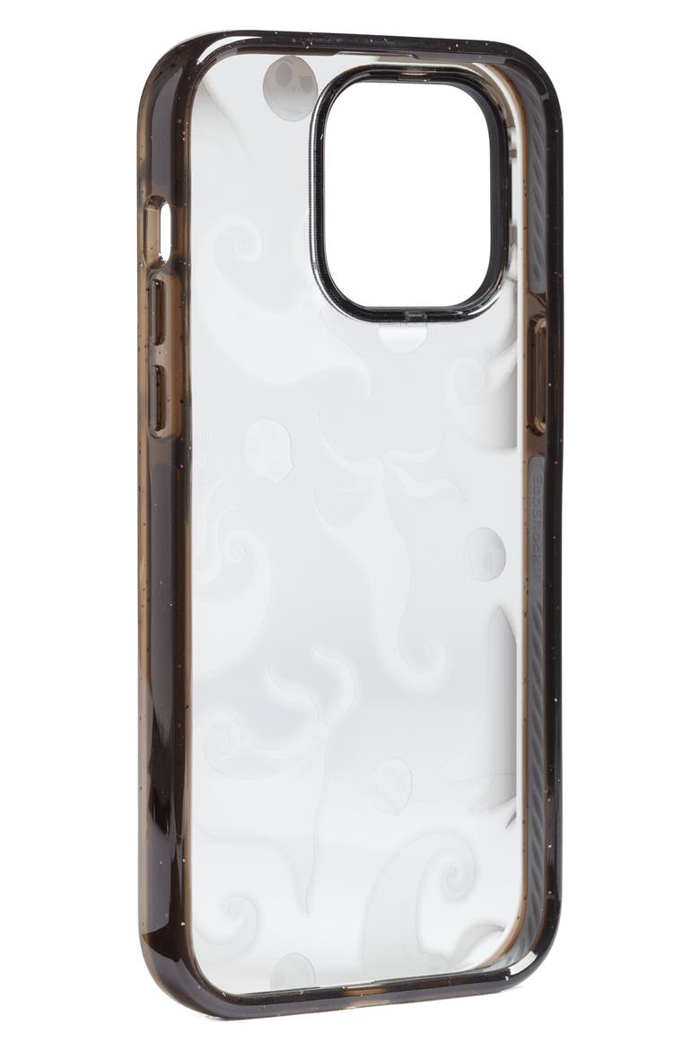 x Disney The Nightmare Before Christmas Jack & Zero iPhone 13 Pro/13 Pro Max & 14 Plus/14 Pro Max Case, Alternate, color, CLEAR/ GLOSSY BLACK