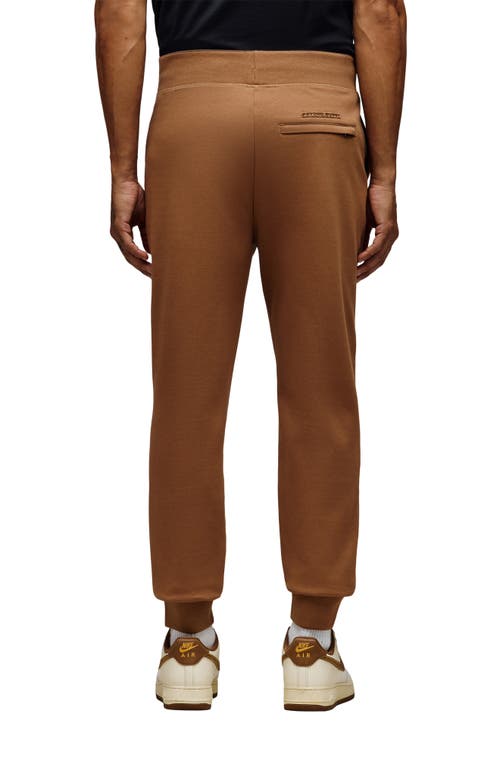 Psycho Bunny James 3.0 Cotton Blend Joggers In Brown