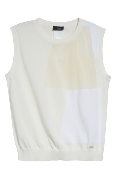 Jacquard Sweater Tank