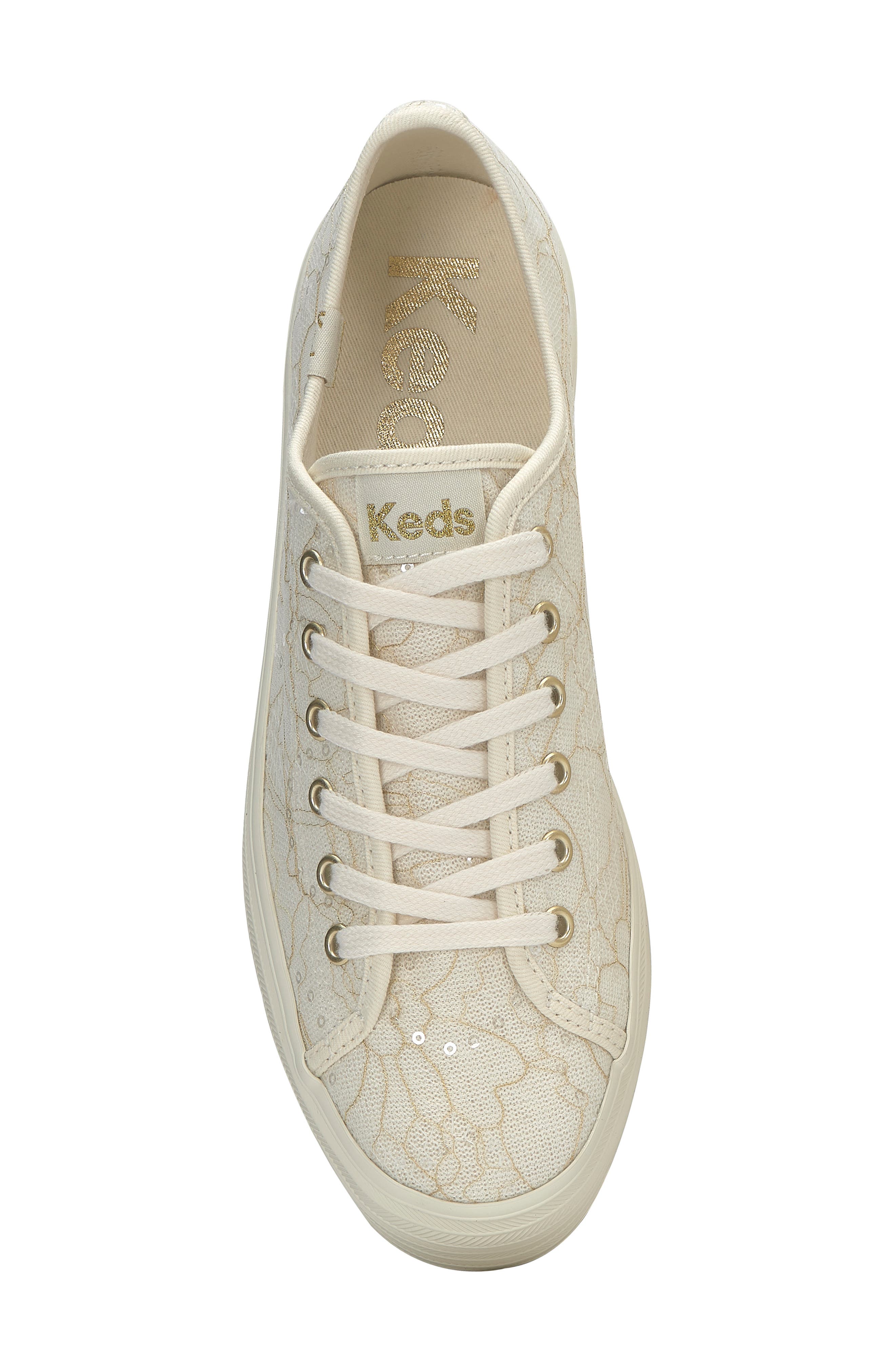 Trip Up Sneaker, Alternate, color, CREAM