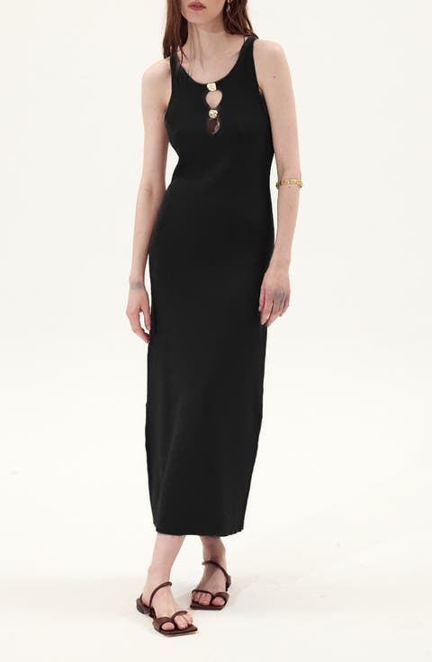 Lanzarote Sleeveless Knit Maxi Dress