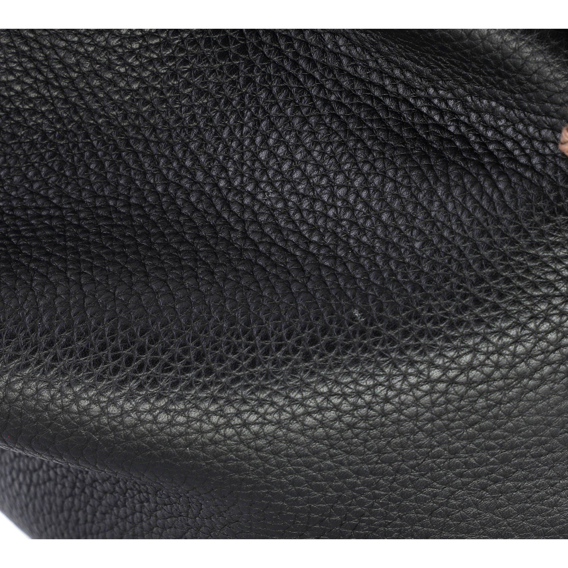 Pre-Owned Hermes Picotin Lock Bag Clemence MM, Alternate, color, Noir