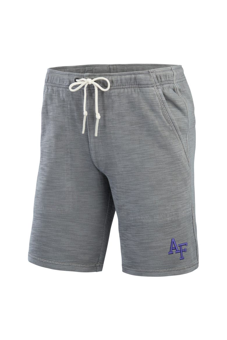 Men's Tommy Bahama Gray Air Force Falcons Tobago Bay Tri-Blend Shorts, Alternate, color, Gray