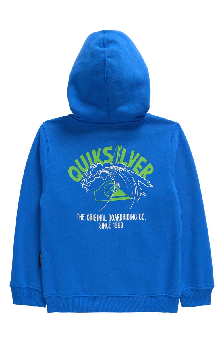 Quiksilver Kids' Over the Wave Zip Hoodie, Alternate, color,