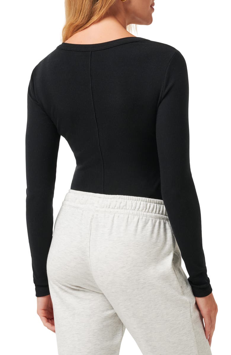 TravisMathew Cloud Rib Top, Alternate, color, Black