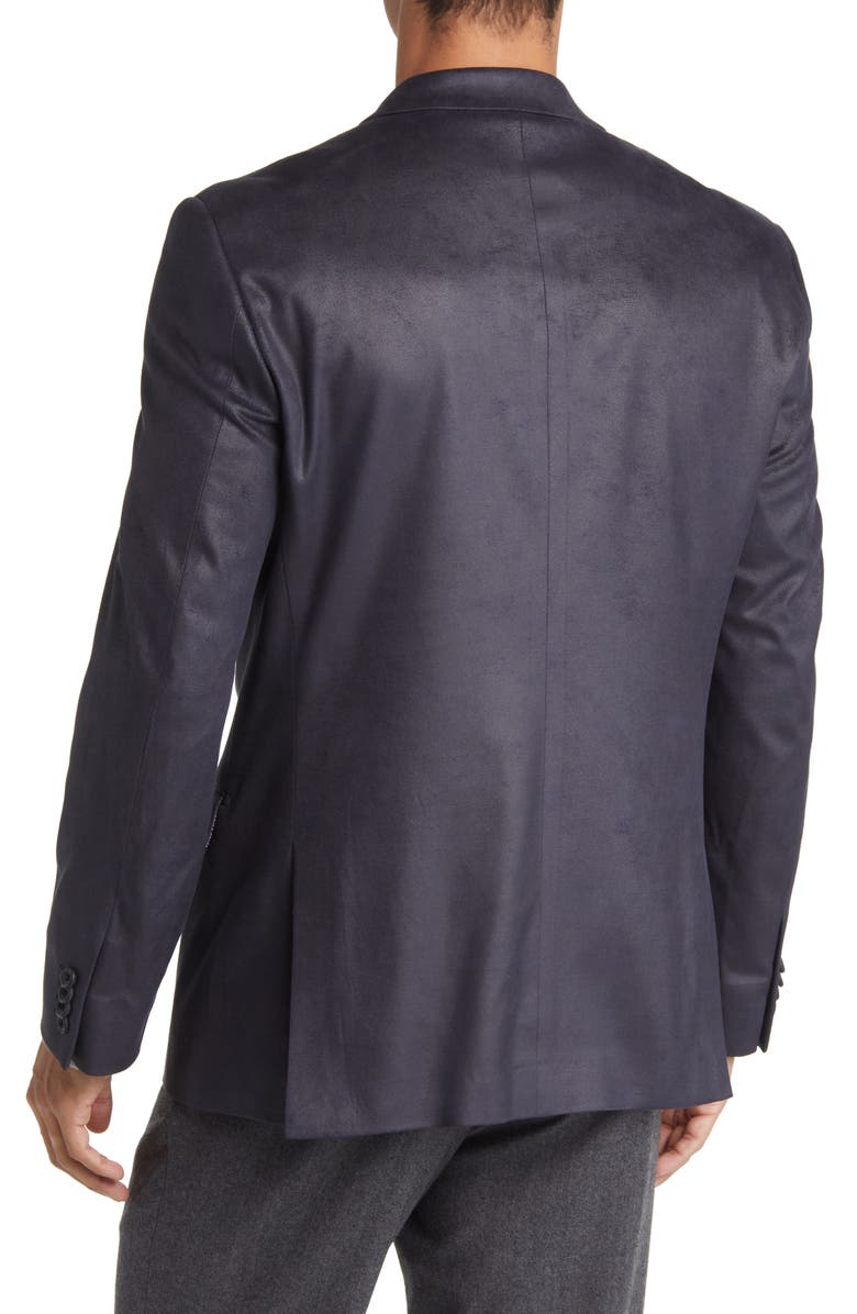 DANIEL HECHTER Norris Faux Suede Blazer, Alternate, color, Blue