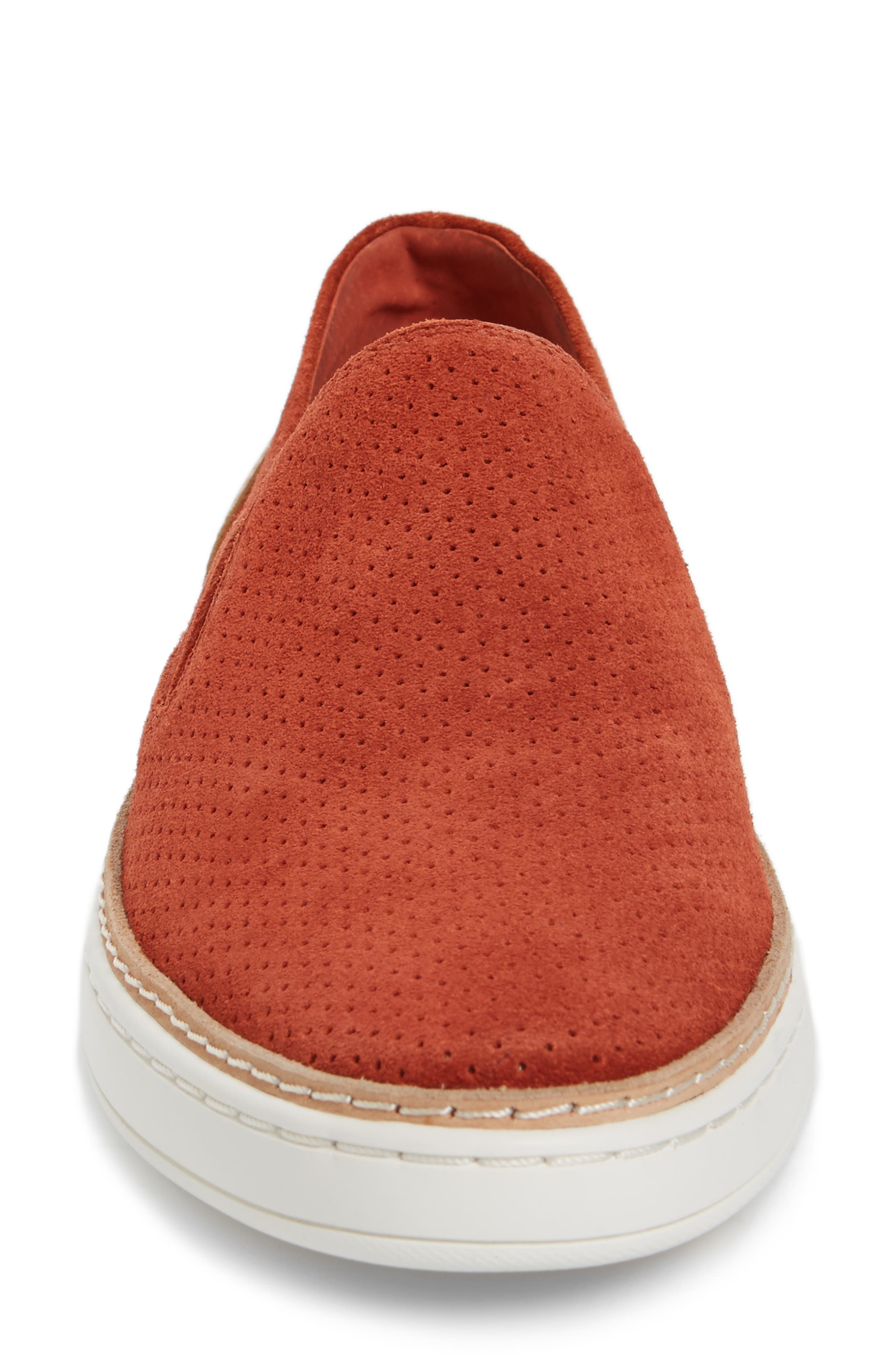 Adley Slip-On Sneaker, Alternate, color, PAPRIKA SUEDE
