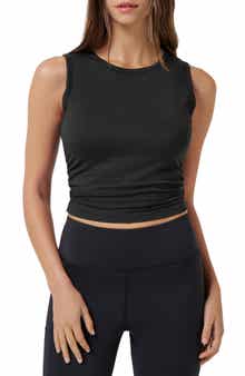 Skyline Ruched Jersey Tank