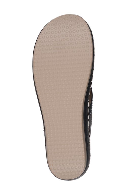 Gc Shoes Johanna Wedge Sandal In Black