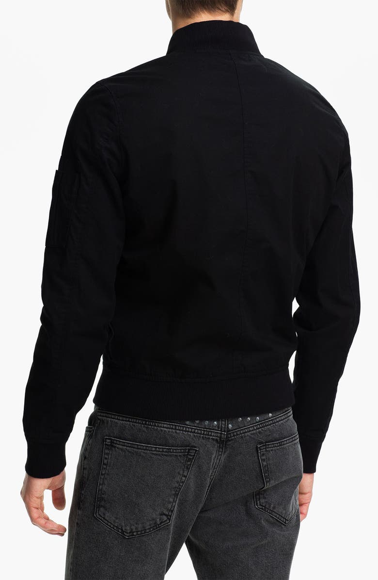 Topman Cotton Bomber Jacket, Alternate, color, 
