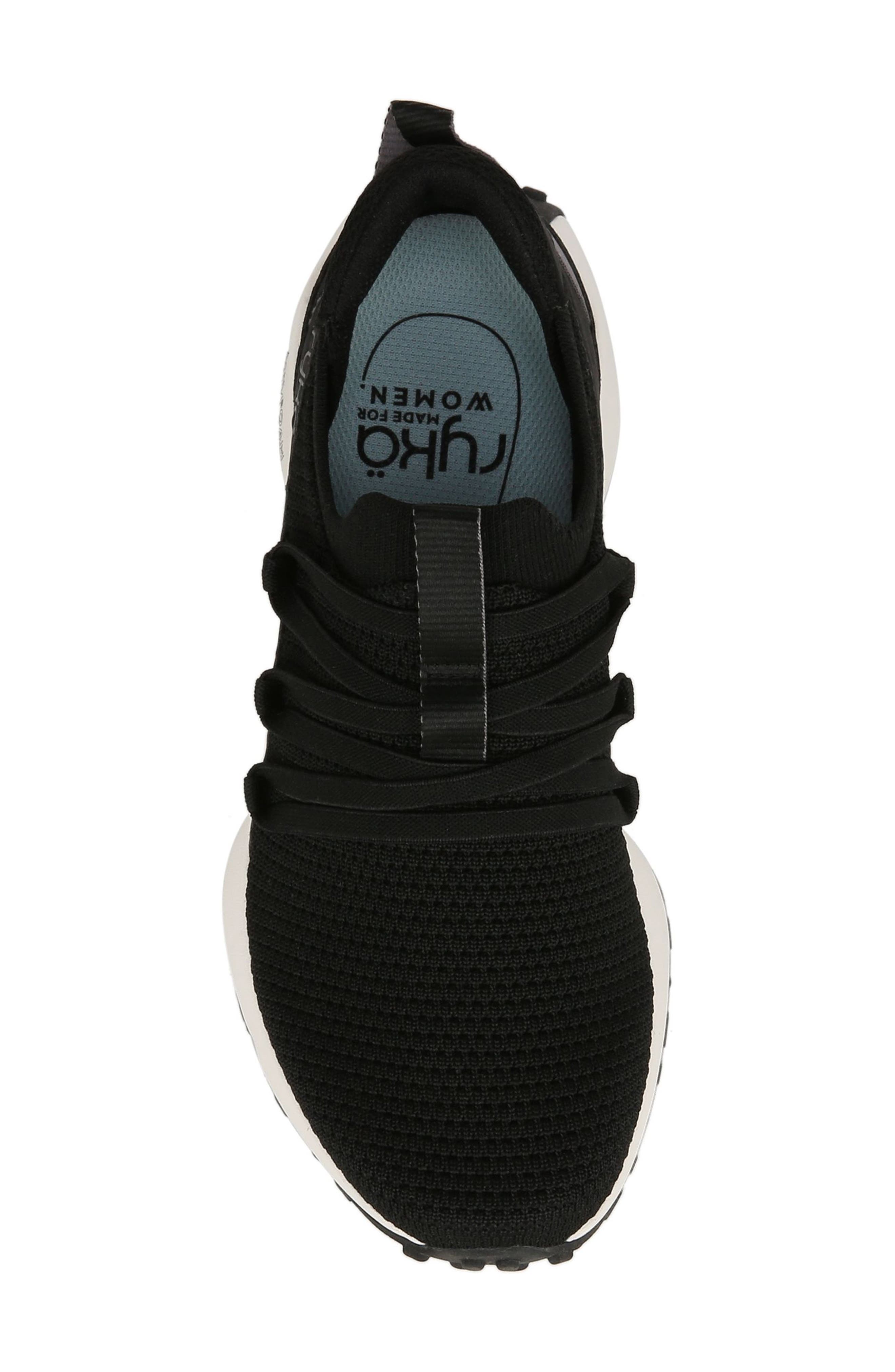 Rykä Jumpstart Lace Slip-On Sneaker, Alternate, color, Black