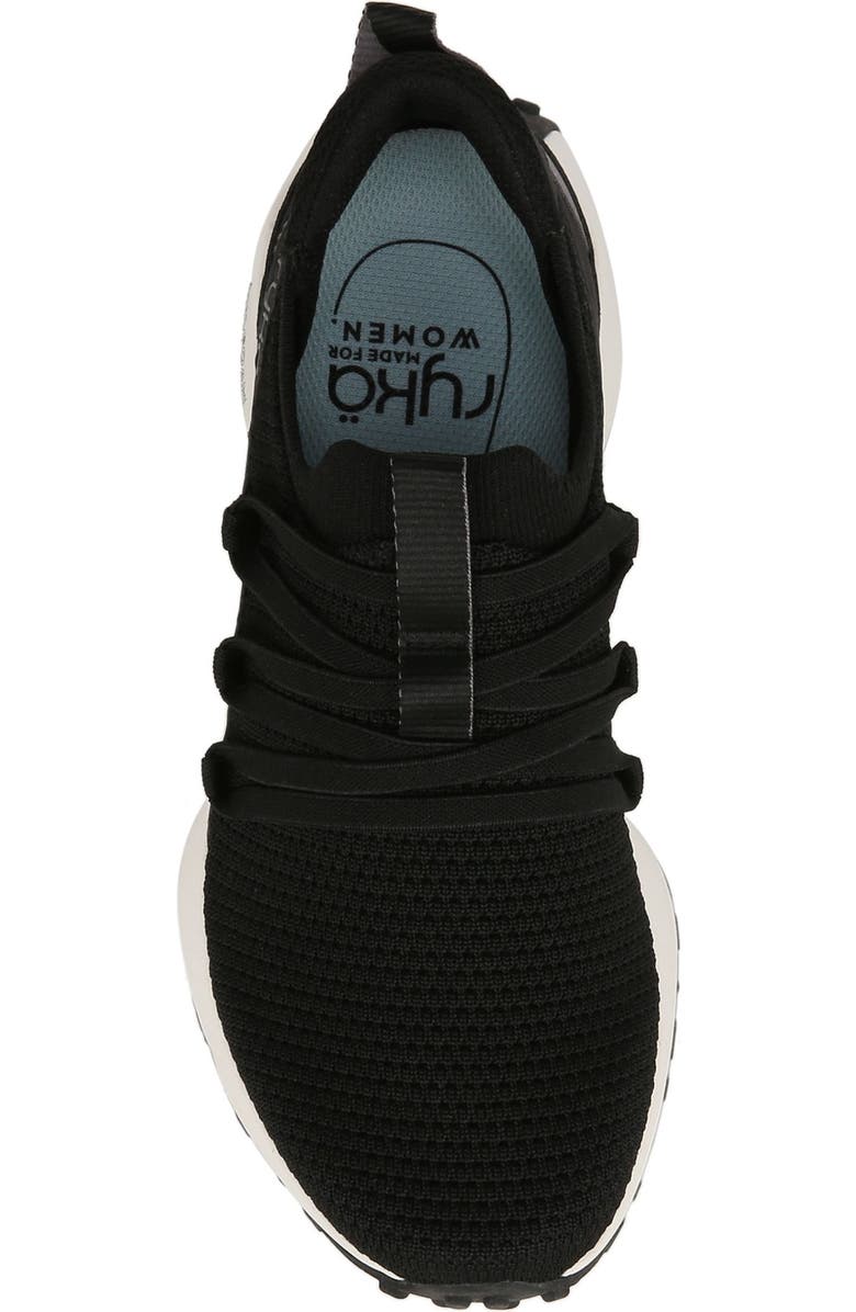 Rykä Jumpstart Lace Slip-On Sneaker, Alternate, color, Black