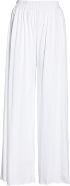Lunya Organic Pima Wide Leg Lounge Pants