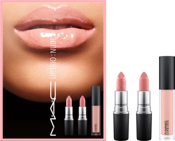 MAC Cosmetics MAC Nude Lip Trio | Nordstrom