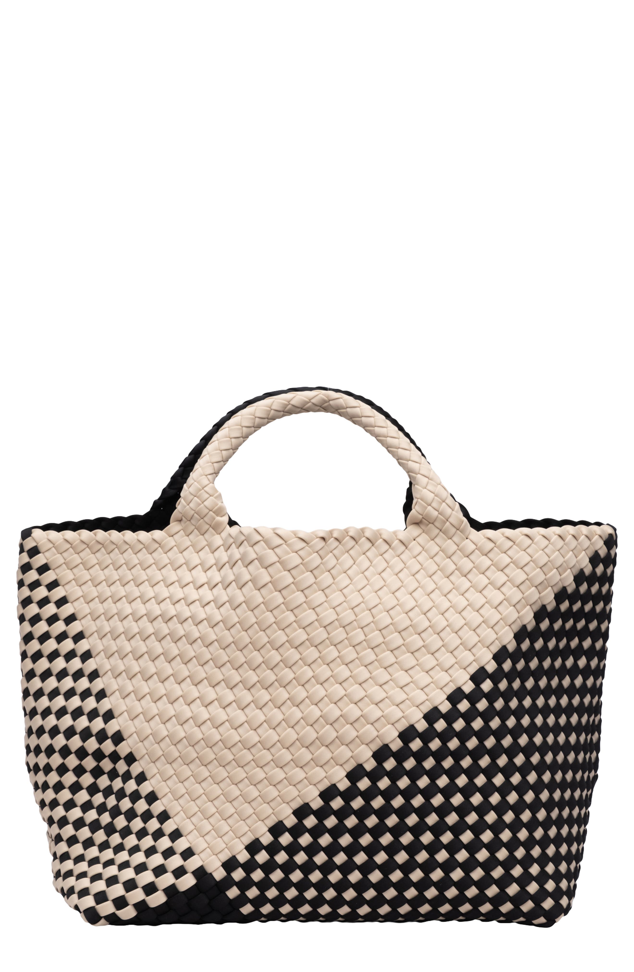 NAGHEDI Medium St. Barths Graphic Geo Tote, Main, color, 