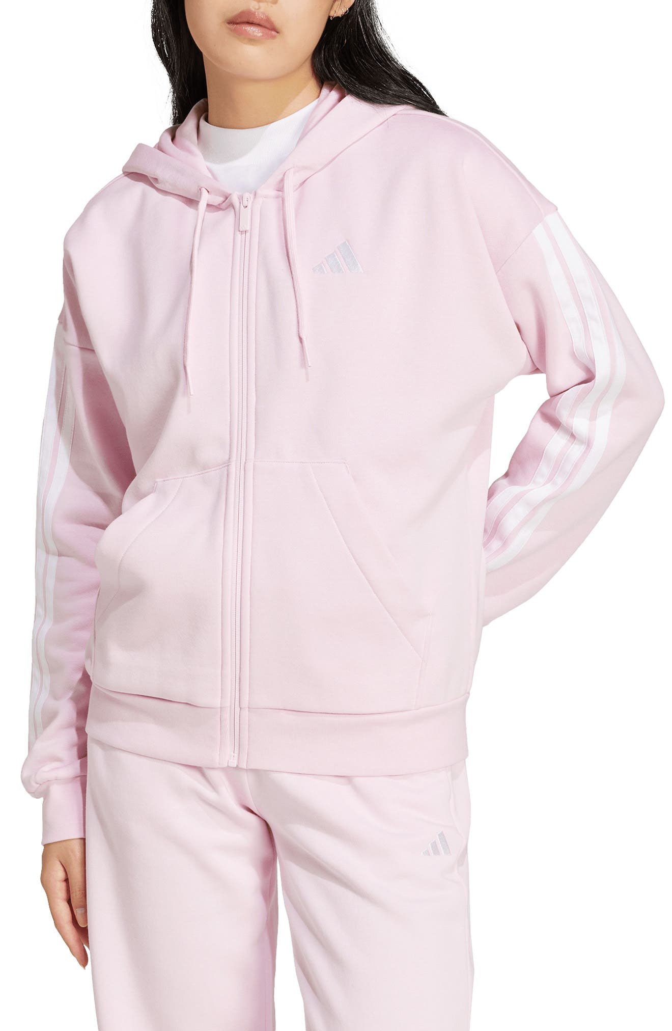 CLEAR PINK/ WHITE
